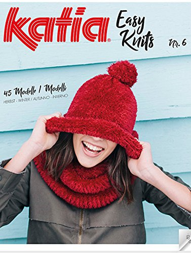 Katia Strickheft / Strickzeitschrift für Anfänger EASY KNITS 6 HW 17-18 (deutsch/italienisch)