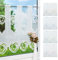 Plauener Spitze Scheibengardine Circles (Bx H) 80cm * 60cm weiß