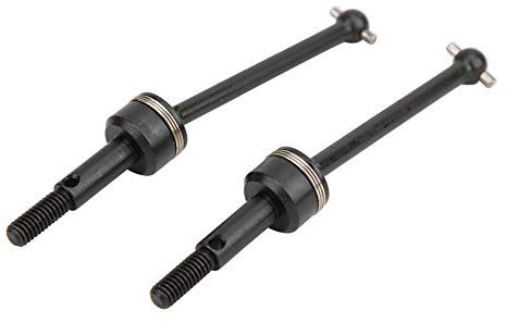 RC Antriebswelle, 2PCS Black Metal CVD Getriebewellen vorne und hinten für HPI RS4 Sport 3 1/10 RC Modellauto(Schwarz)