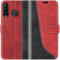 Mulbess Funda para Huawei P30 Lite / P30 Lite New Edition, Funda Piel Case Cover, Cierre Magnético, Soporte Plegable, Ranura para Tarjeta, Elegante Vino Rojo