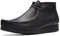 Clarks Shacre Boot, Scarpe Chukka Uomo, Black Leather, 46 EU