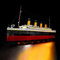 BrickBling LED-Beleuchtung Kompatibel mit Lego 10294 Titanic Creator Expert Building Set Sammler-Bausatz (Kein Modell), DIY-Beleuchtungsset für Titanic-Schiff, Dekorationslicht für 10294