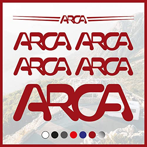 Adesivo set loghi “Arca Logo” per camper caravan roulotte e barche