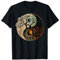 Spiritueller Yin Yang buddhistischer Baum des Lebens T-Shirt