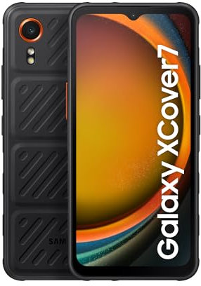 SAMSUNG Galaxy Xcover 7, Smartphone Android 5G, 128 Go, Chargeur secteur rapide 25W inclus [Exclusivité Amazon], Smartphone déverrouillé, Noir, Version FR