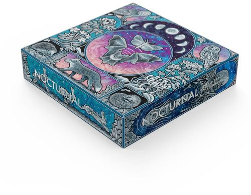 Cloudberries Nocturnal Puzzle, Glow in the Dark Jigsaw Puzzle, Glowing 1000 Piece Puzzle for Adults