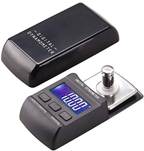 iFutniew 100 g / 0,01 G Digitaler Plattenspieler, Stylus Kraftmesser LP Plattenspieler Nadeldruckmesser mit 10 G Kalibriergewicht