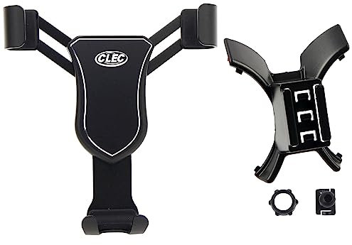 Autophoton Car Phone Holder for Qashqai J10 2006-2013 Air Vent Mount Clips Mobile Phone Holder Gravity Smartphone Cradle (Black)