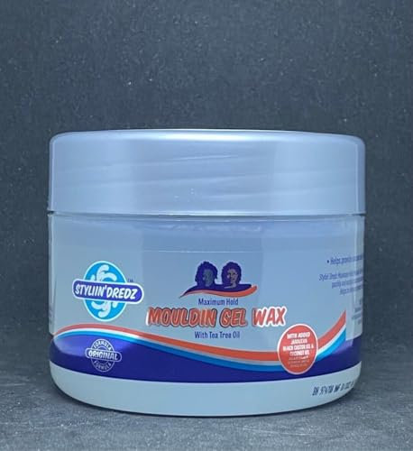 Styliin Dredz Moulding Strong Maximum Hold Gel Wax with Tea Tree Oil Hair Care for Dreadlocks 250 ml PACK OF 2