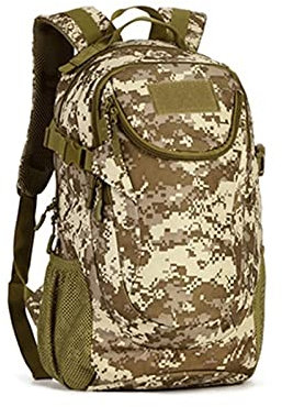 WALFREW Sac à Dos de randonnée Sac Tactique imperméable 25L Sac à Dos Militaire pour Hommes, Sac d'escalade en Nylon, randonnée pédestre à la pêche Chasse Sac à Dos pour 14 '' Ordinateur Portable(5)