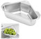 QWORK® Portaoggetti lavandino, cestello scarico in acciaio inossidabile lavandini, per cucine