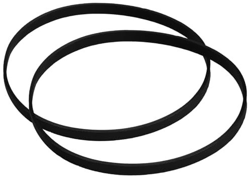 DECOMELODY 2st Sägenrad Gummigürtel Scheibenlager Mini-kabelclip Ersatzteile Reifen Rizinuslager Lager Für Fliegende Untertassen Gehäusedrähte Ringreifen Kelle Werkzeuge Nabenreifen Black
