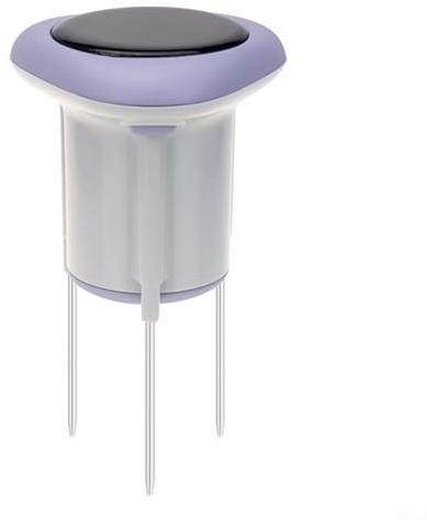 ZYNCUE Solar Powered Wireless Soil Sensor for ZIGBEE for TUYA App Control IP66 Waterproof Temperature and Humidity Monitor for Garden Plant Care(Meter)