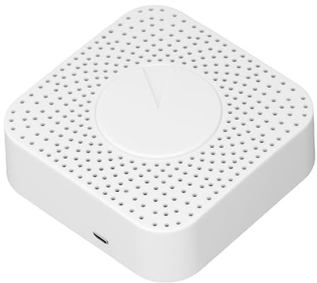 Der Detektormonitor Der Smart Air Quality -Detektor mit 6 Parametern HCHO VOC CO2 -Temperaturfeuchtigkeit PM2.5 für öffentliche Räume für Home Office