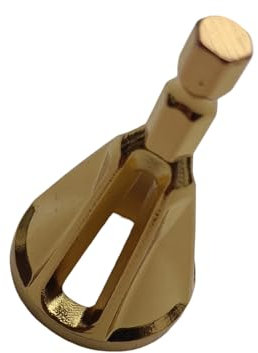 HOOLRZI Accuracy Deburring Tool for Metal Wood Efficient Chamfering with Triangular Grooves Sturdy Alloy Construction