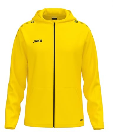 JAKO One Kapuzenjacke – Atmungsaktive Sportjacke für Kinder aus 100% Polyester, mit weichem Micro-Fleece, ideal für Sport und Freizeit