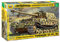ZVEZDA 500783653 - 1:35 Sd. Kfz.184 Ferdinand Tiger, Modellbau, Bausatz, Standmodellbau, Hobby, Basteln, Plastikbausatz, Unlackiert, grün