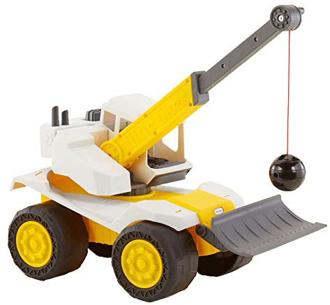 little tikes Dirt Diggers Pflug & Abrissbirne - Realistisches Design - Spielzeug für Draußen und Drinnen - Für aktives Spielen, ab 2 Jahren 650581E5C, Gelbe