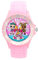 TAPORT Armbanduhr für Puppenfans, Silikon, rund, Rosa