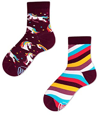 Many Mornings Unisex Kinder The Unicorn Kids Mismatched Socken (2er Pack)