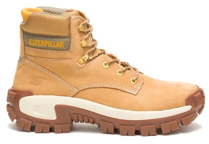 Cat Footwear Men's Invader Hi Steel Toe Construction Boot, HONEY RESET, 12 W