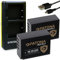 PATONA Chargeur Double avec 2X Protect V1 Batterie NP-W126S, NTC Compatible avec Fujifilm FinePix HS30EXR HS33EXR HS50EXR X-T20 X-H1 XT1 XT3 XT100 XT200 XPRO2 XPRO3 XA3 XA5 XA7 XA10