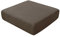 SYLC Sofa Sitzkissenbezug, Stretch Sitzkissenbezug rutschfest Mit Krawatten, Samt Überzüge Für Wohnwagen Polster Sitzbezüge Für Sofa(Dark Brown,Großer 1-Sitzer)