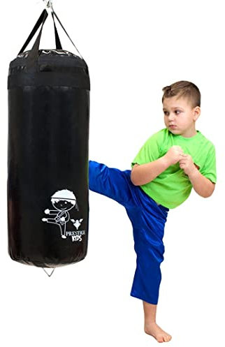 Boxsack, gefüllt mit 15 kg, 80 x 30 cm, mit Aufschrift Name des Kindes oder anderer Aufschrift Ihrer Wahl auf der Tasche