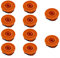 QOXEZY Lot de 10 bobines de fil pour débroussailleuse MacAllister MGT35025 MGT45028 MGT60030