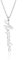 ZNA Jewels Sterling Silver Personalised Name Necklace Vertical Pendant, Dainty Gift For Her (925 Sterling Silver)