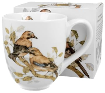 DUO ANIMALS Tasse XXL 1000 ml The Eurasian JAY New Bone China Porcelaine