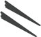 Element System 18133-00451 Classic Regalsystem U-Träger, Schwarzmatt, 470 mm