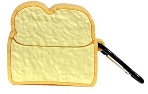 Casevita Süße Hülle Kompatibel mit AirPods 4 mit Aktiver Geräuschunterdrückung mit Schlüsselanhänger, Solft Silikon Cartoon Anime Lustige Schutzhülle Kompatibel mit AirPods 4