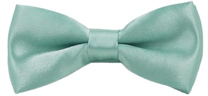 MAIANY Klassische Kid Bow Tie Fliege für Kinder und Jungen, Größe anpassbar, für Festtags-Hochzeit-Festanzüge und Geburtstagspartys, modischer Kinderfliege-Zubehör (Salbei Grün)