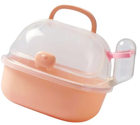 DIDILLX Tragbarer Hamsterkäfig Neuer Hamster Außenkäfig Mode Hamster Reise Zuhause für Reisen und Outdoor