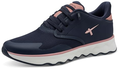 Tamaris Damen Schnürer Vegan blau 37