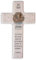hellomini Personalisierbares Taufkreuz mit 3D-Namen & Taufspruch – Handgefertigtes Holzkreuz Buche – Individuelles Geschenk zur Taufe - Taufgeschenk für Kinder (Arche Noah)