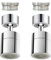 360° Kitchen Tap Spray Head, Swivel Spout Kitchen Sink Tap, FM22/M24 Kitchen Tap Aerator Spray Head with Adapter for Sink, Replacement Extender Water Filter Swivel Diffuser Attachment