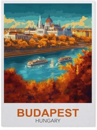 Papier Puzzle 1000 Stück，Budapest Ungarn，Lernspielzeug Für Erwachsene Geburtstagsgeschenk（38x26cm）-EZ66