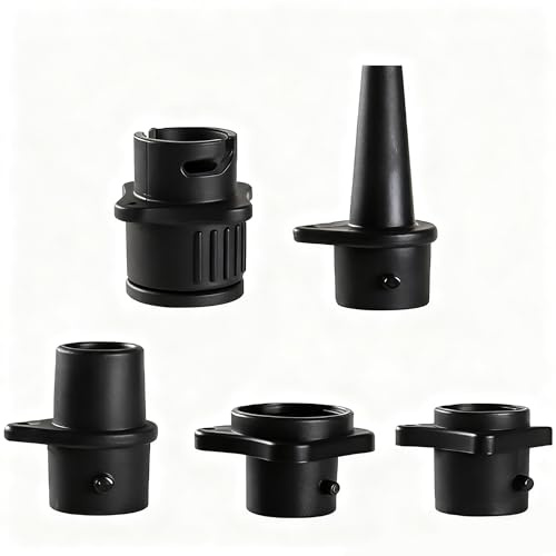 Paddle Board Pump Adapter with 4 Valve Nozzles Pack of 5 | Multifunction Air Valve Converter; For Paddleboards Inflatable Boat Kayak