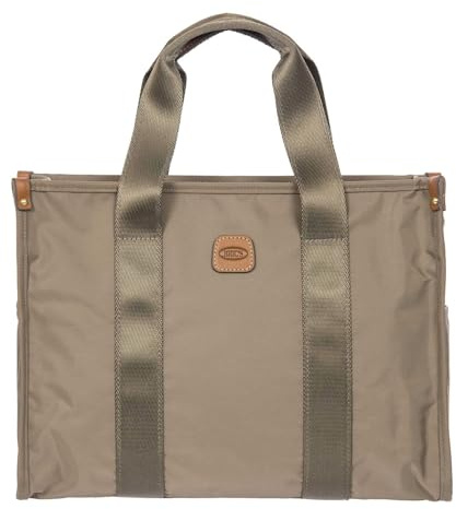 Bric's Handtasche Umhängetasche mit Laptopfach X-Collection Opera Bag Nut taupe