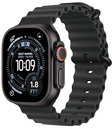 Apple Watch Ultra 3 (2025) black titanium 49mm 4G black ocean band (Ricondizionato)