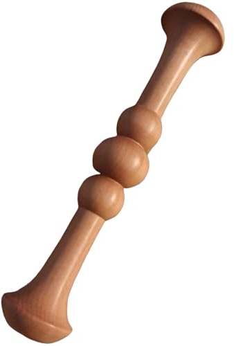 Tai Chi-linjal 30 cm kampsportspinne handledsstyrketräning bokträ förvaringsväska