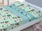 Energy Colors Textil Hogar - Junior - Cama 90 Juego Sábanas 3 Piezas 50% Algodón y Otras Fibras (Aviones Azul)