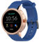 LvBu Cinturino compatibile con Fossil da donna Gen 5E Samartwatch, Sport Silicone Classic Cinturino di ricambio per orologio Fossil da donna Gen 5E Samartwatch Smartwatch, Blu, cinghia
