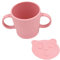 Toddmomy 1stk Baby-lernbecher Kleinkind Becher Baby-trinkbecher Trainingsbecher Für Kleinkinder Baby Offene Tasse Offene Tasse Mit Henkeln Anti-Fall Kieselgel Unzerbrechlich