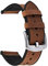 Fullmosa Bracelet de Montre Cuir 22mm Compatible avec Garmin Venu 3, Venu 2, Vivoactive 4(45mm), Garmin Forerunner 255/255 Music/Forerunner 265,Marron+Boucle Argent