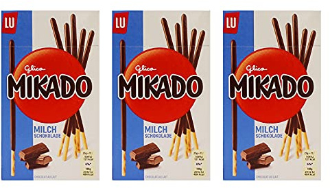 3er Pack Mikado Milchschokolade 3 x 75 g