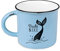 Kaffeetasse vintage| Keramik Becher zum verschenken | maritim | 400 ml | Badenixe, Blau