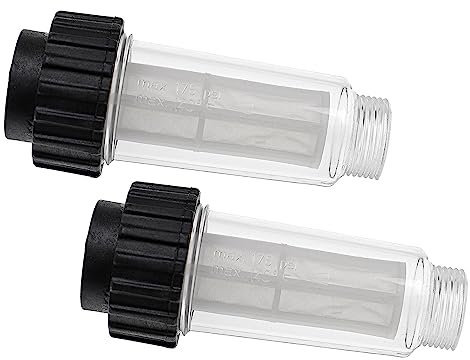 vhbw 2X Anti-Schmutz-Filter kompatibel mit Kärcher K 3 Premium Power Control Hochdruckreiniger mit 3/4 AG Wasseranschluss